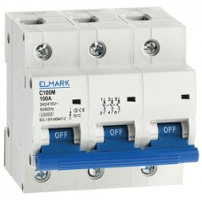 Μικροαυτόματη Ασφάλεια 3P 80A 10kA 230V Τύπου C 41380